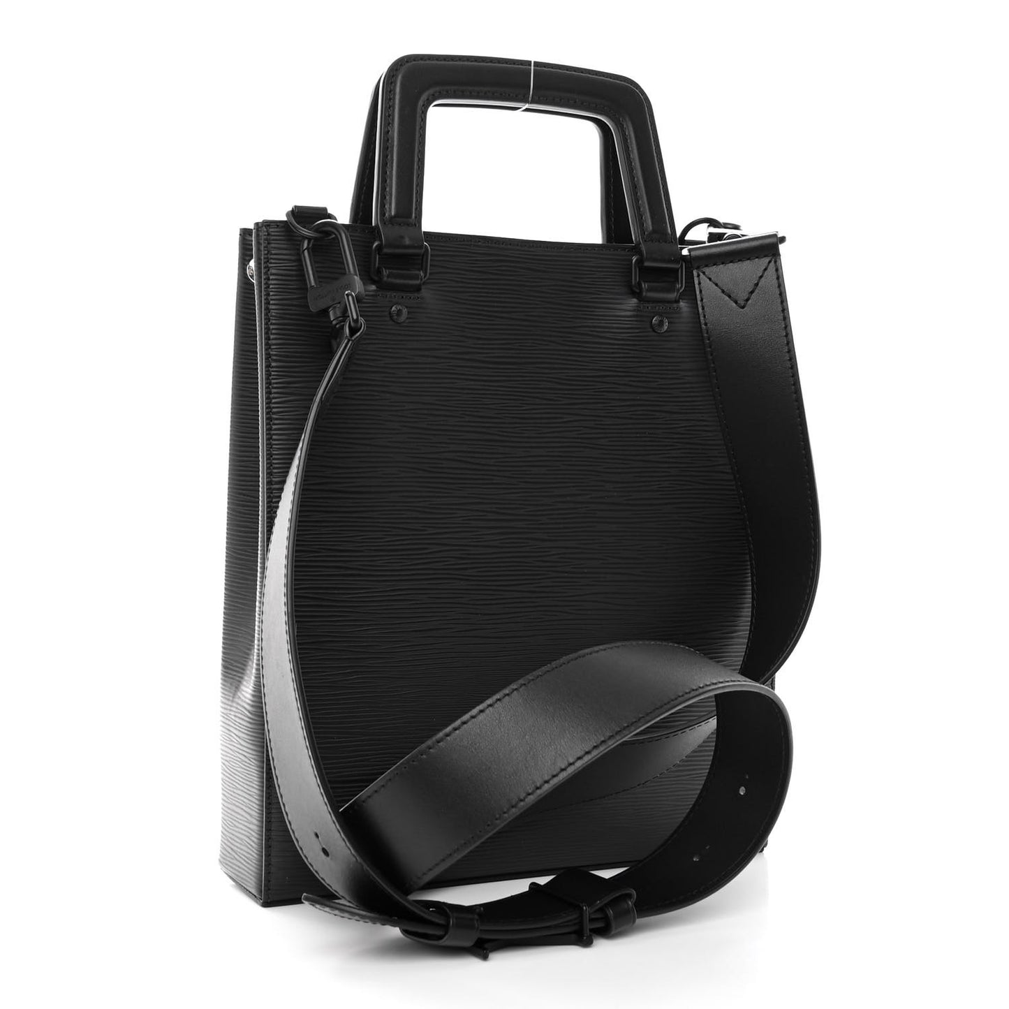 Epi Sac Plat Fold Bag Black