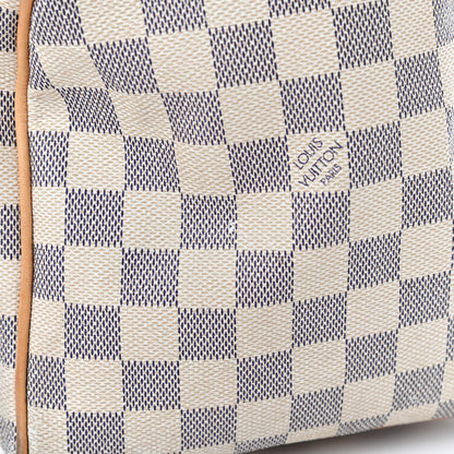 Louis Vuitton Damier Azur Speedy 30 17 of 20