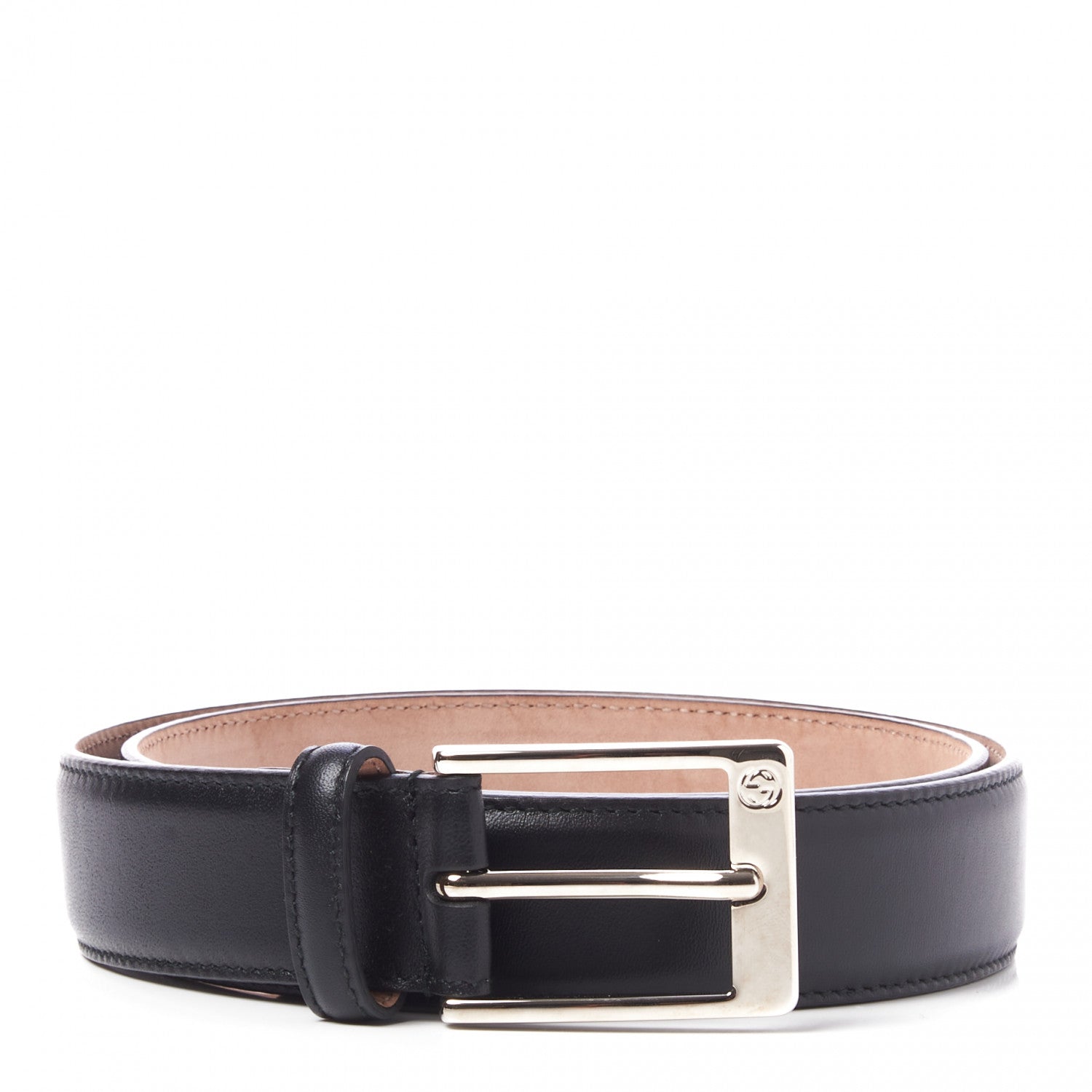 Gucci Calfskin Belt 80 32 Black 1 of 4