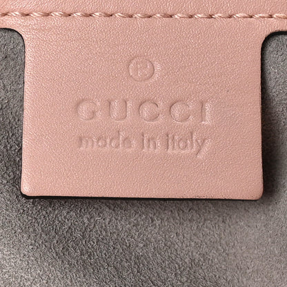 Gucci Calfskin Matelasse Medium GG Marmont Shoulder Tote Bag Perfect Pink 6 of 11
