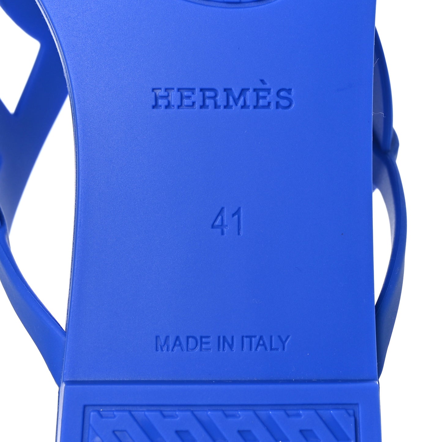 Rubber Womens Egerie Sandals 41 Bleu Outremer