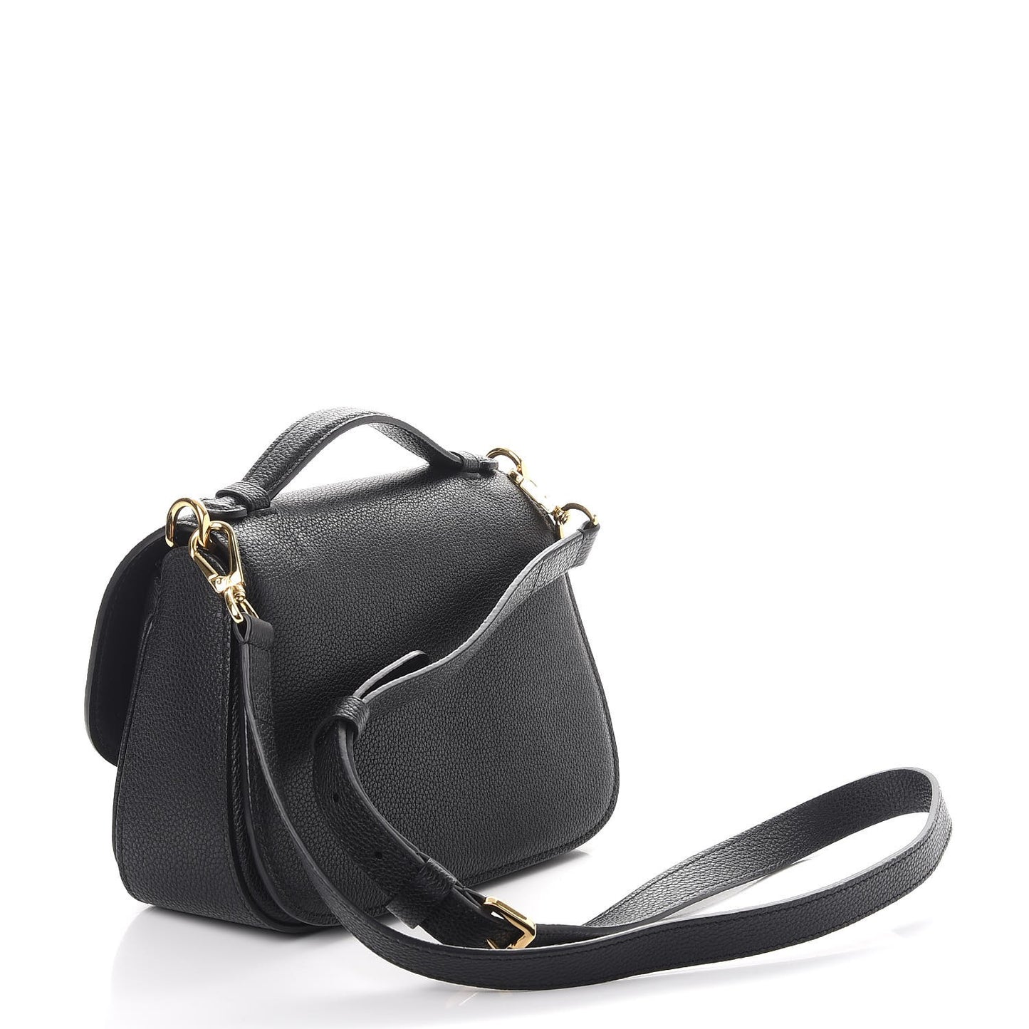 Grained Calfskin Vivienne NM Black