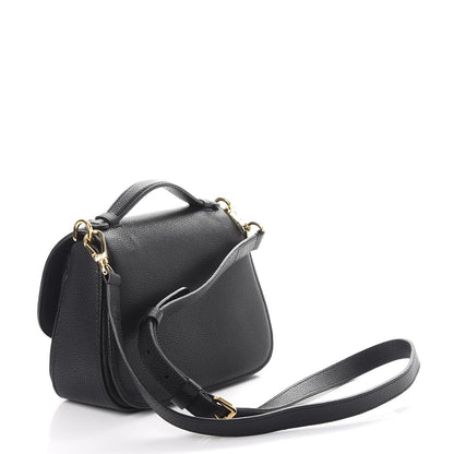 Louis Vuitton Grained Calfskin Vivienne NM Black 3 of 7