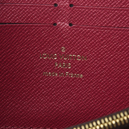 Louis Vuitton Monogram Clemence Wallet Fuchsia 6 of 7