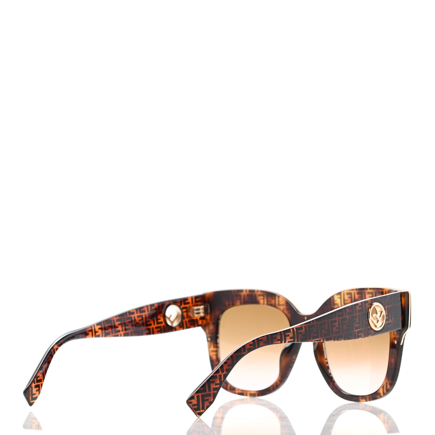 Acetate F is Fendi FF Sunglasses 0359/S Tortoise Camouflage