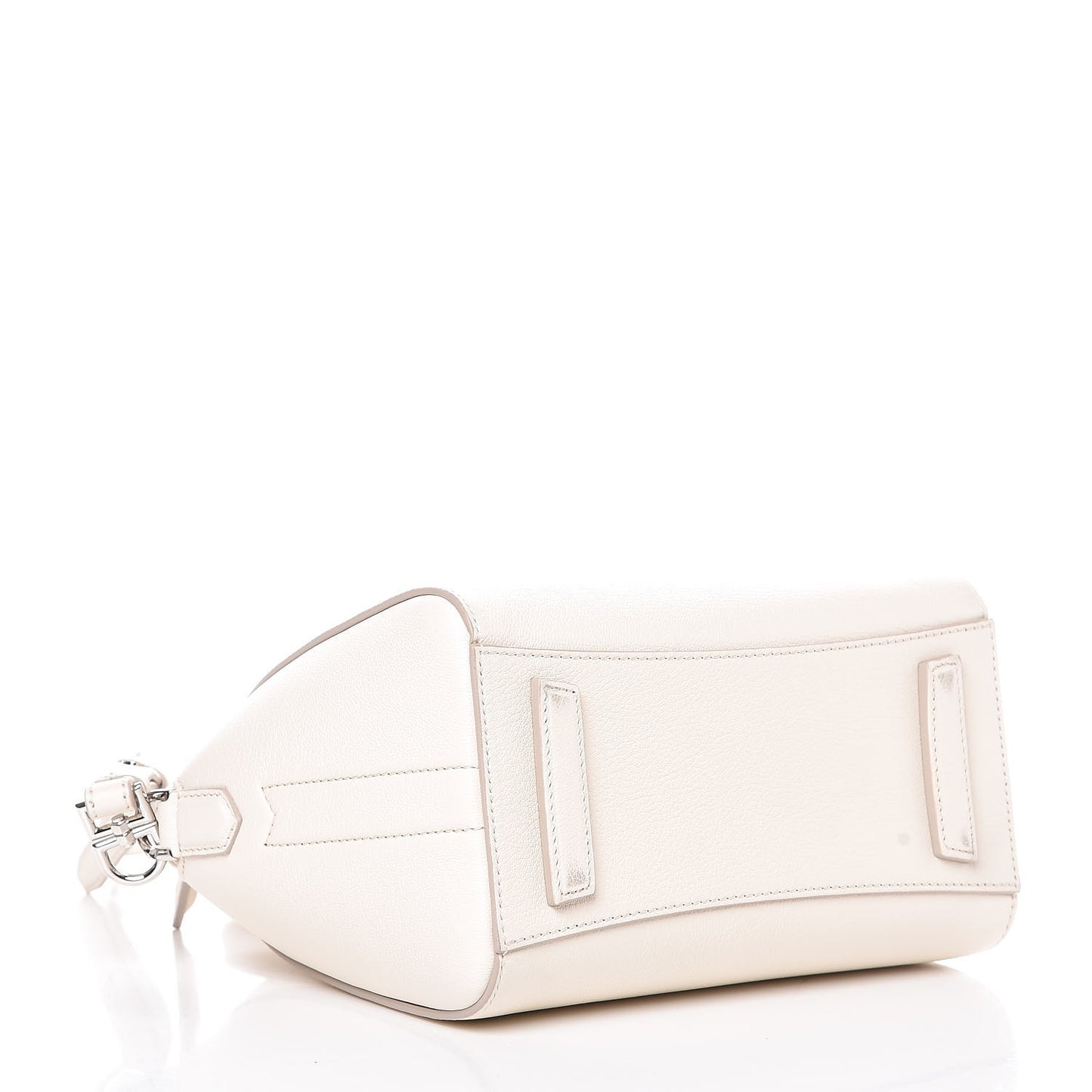Sugar Goatskin Mini Antigona Off White
