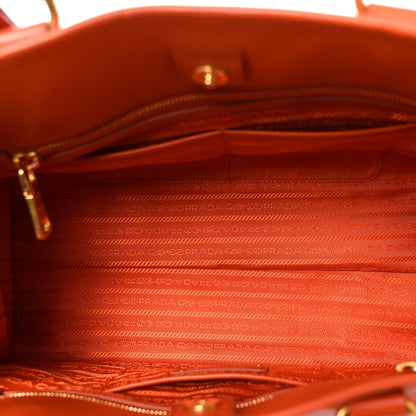 Prada Saffiano Lux Tote Papaya 5 of 9