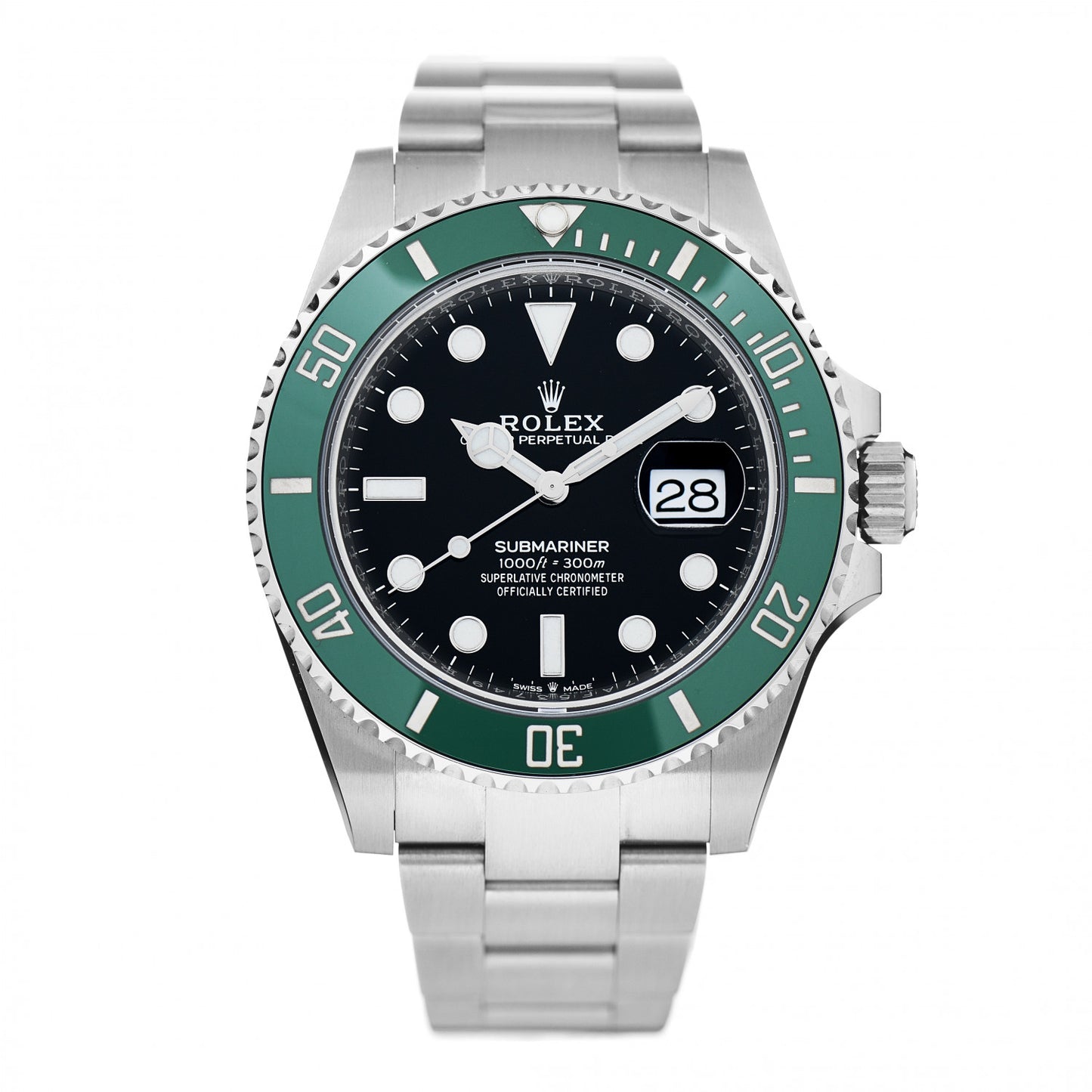 Stainless Steel 41mm Oyster Perpetual Submariner Date Starbucks Watch Black 126610LV