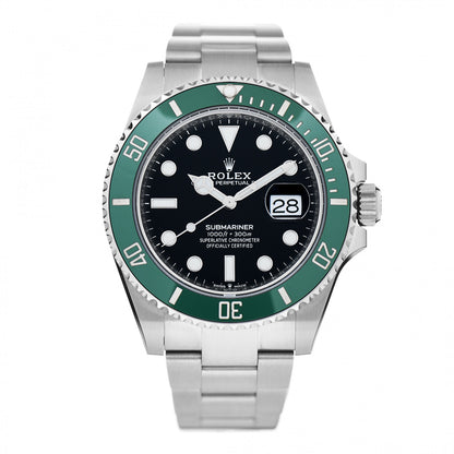 Rolex Stainless Steel 41mm Oyster Perpetual Submariner Date Starbucks Watch Black 126610LV 1 of 4