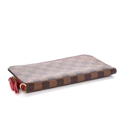 Louis Vuitton Damier Ebene Insolite Wallet Red 4 of 6