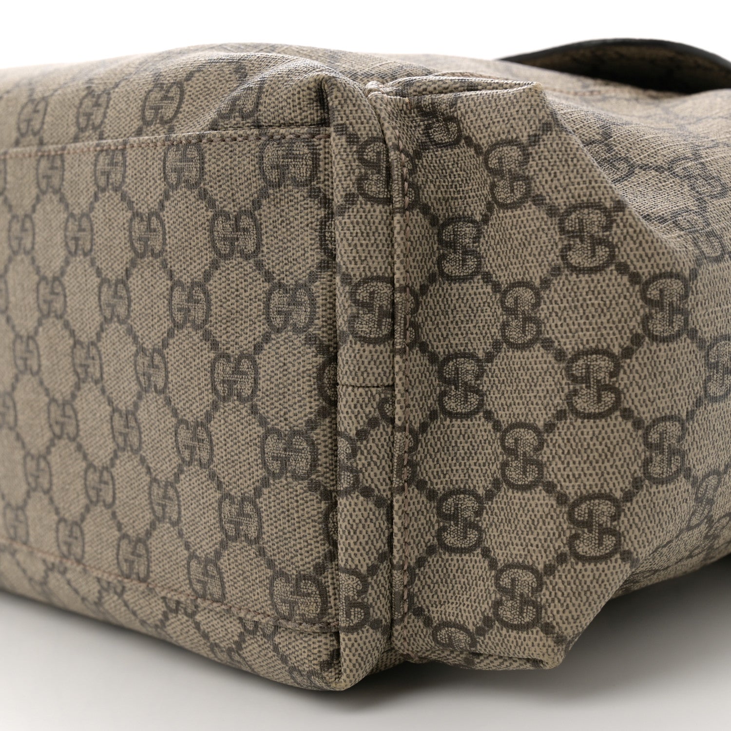Gucci GG Plus Monogram Messenger Diaper Bag Dark Brown 10 of 12