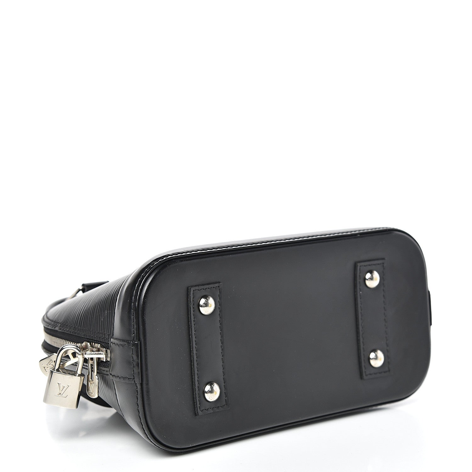 Louis Vuitton Epi Alma BB Black 4 of 12
