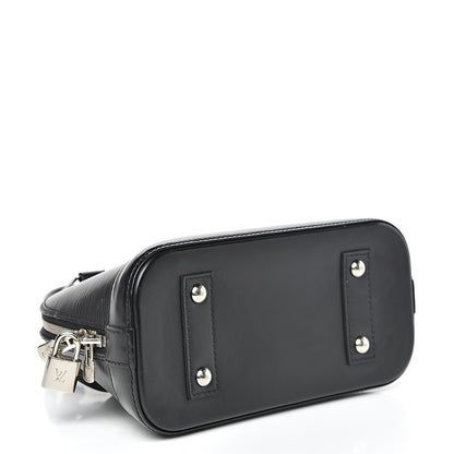 Louis Vuitton Epi Alma BB Black 4 of 12