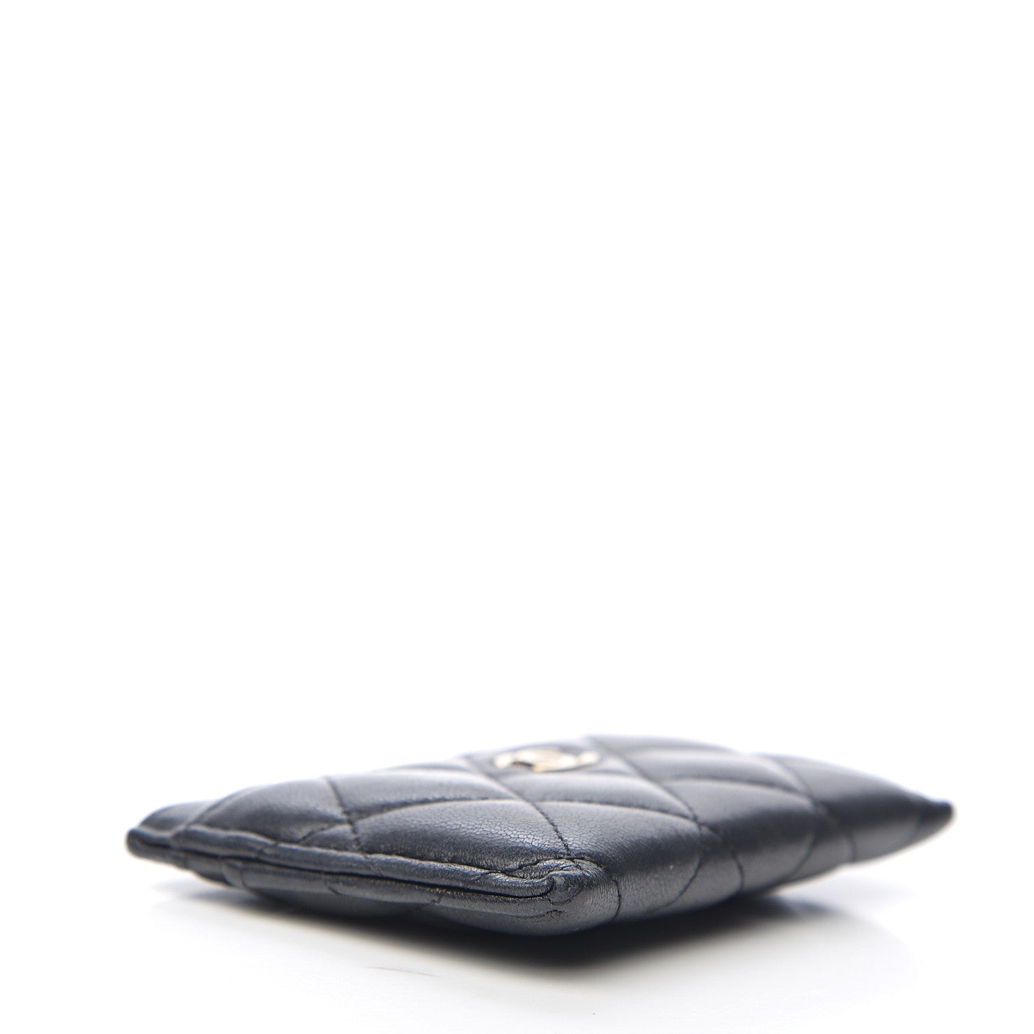Chanel Lambskin Quilted Card Holder Black 3 of 7