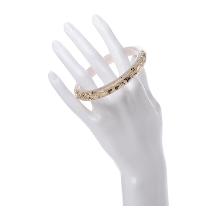 Louis Vuitton Resin Swarovski Large Inclusion Bracelet PM Parme 2 of 5