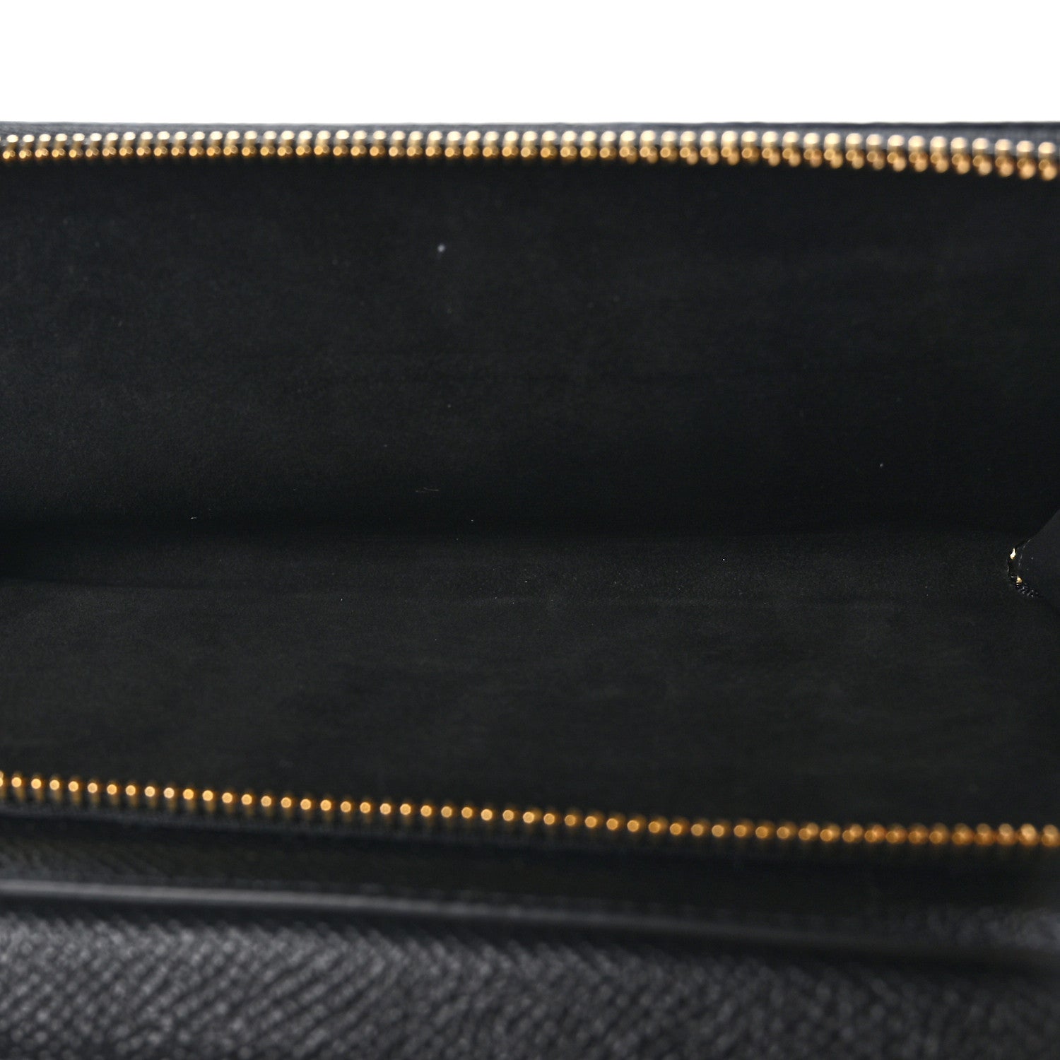 Christian Dior Grained Calfskin Caro Double Pouch Black 6 of 11