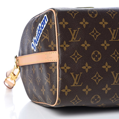 Louis Vuitton Monogram Patches Speedy Bandouliere 30 10 of 11
