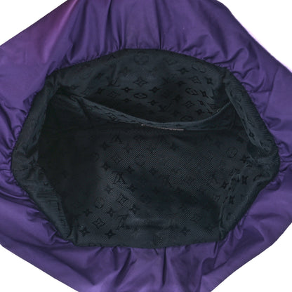 Louis Vuitton Nylon Quilted Pochette Devi MM Purple 5 of 11