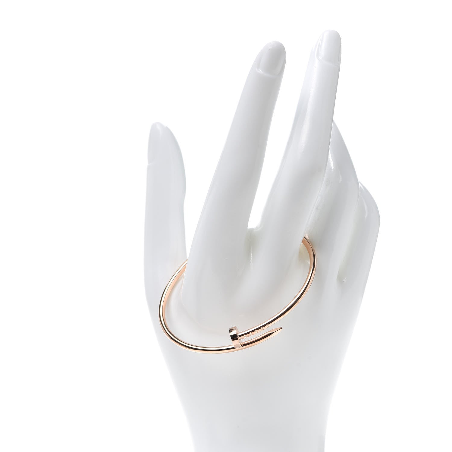 Cartier 18K Pink Gold Small Juste Un Clou Bracelet 16 2 of 5