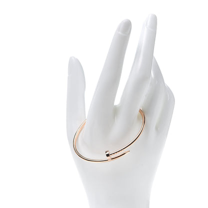Cartier 18K Pink Gold Small Juste Un Clou Bracelet 16 2 of 5