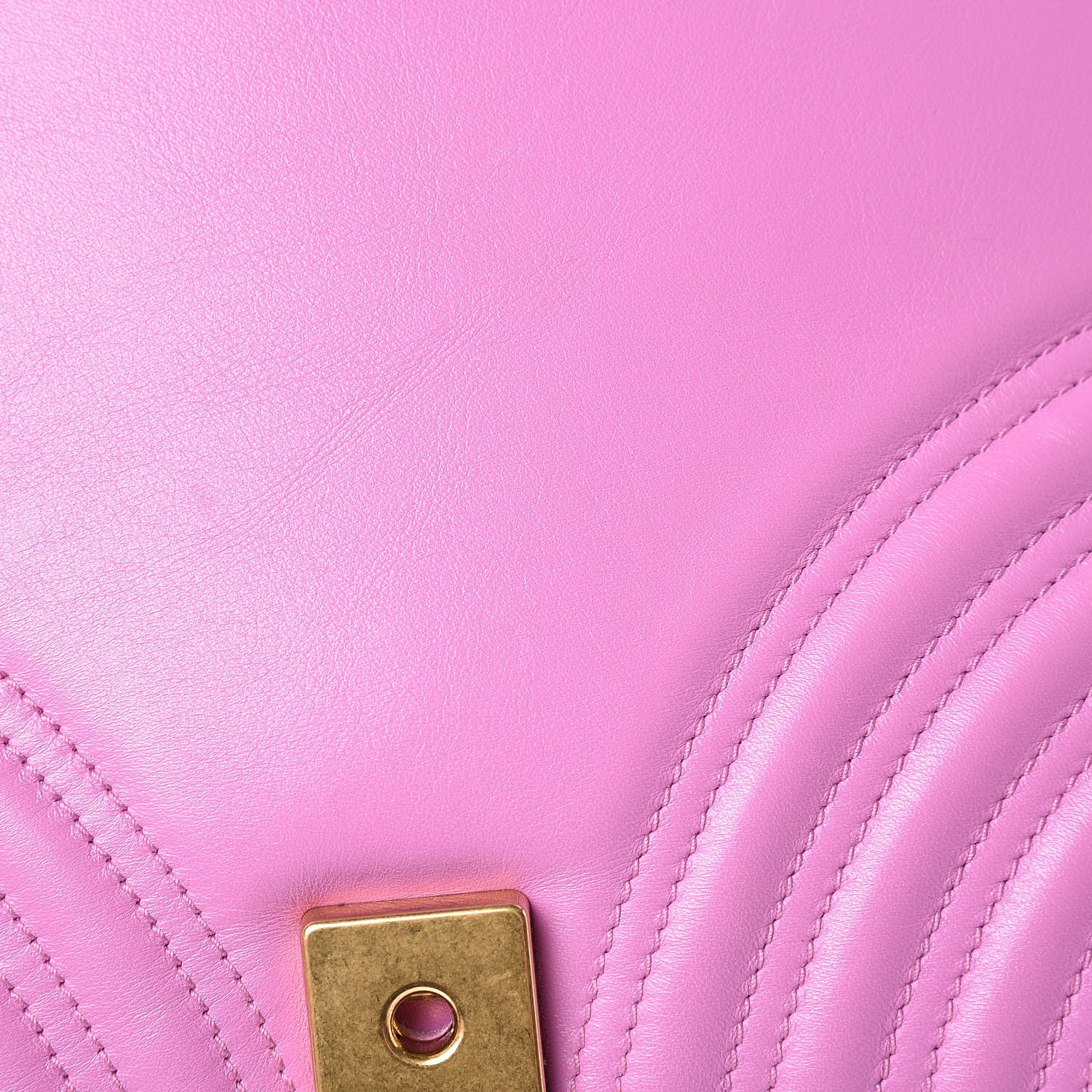 Gucci Calfskin Matelasse Medium GG Marmont Shoulder Bag Candy Mousse 8 of 10