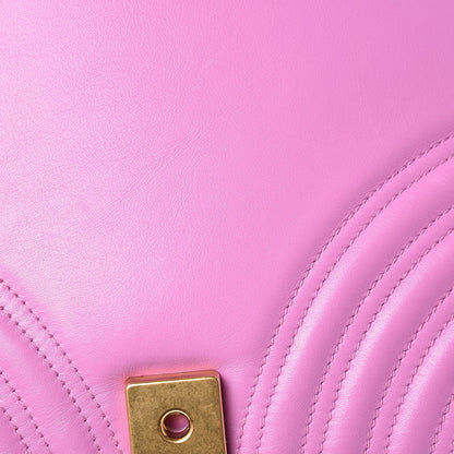 Gucci Calfskin Matelasse Medium GG Marmont Shoulder Bag Candy Mousse 8 of 10