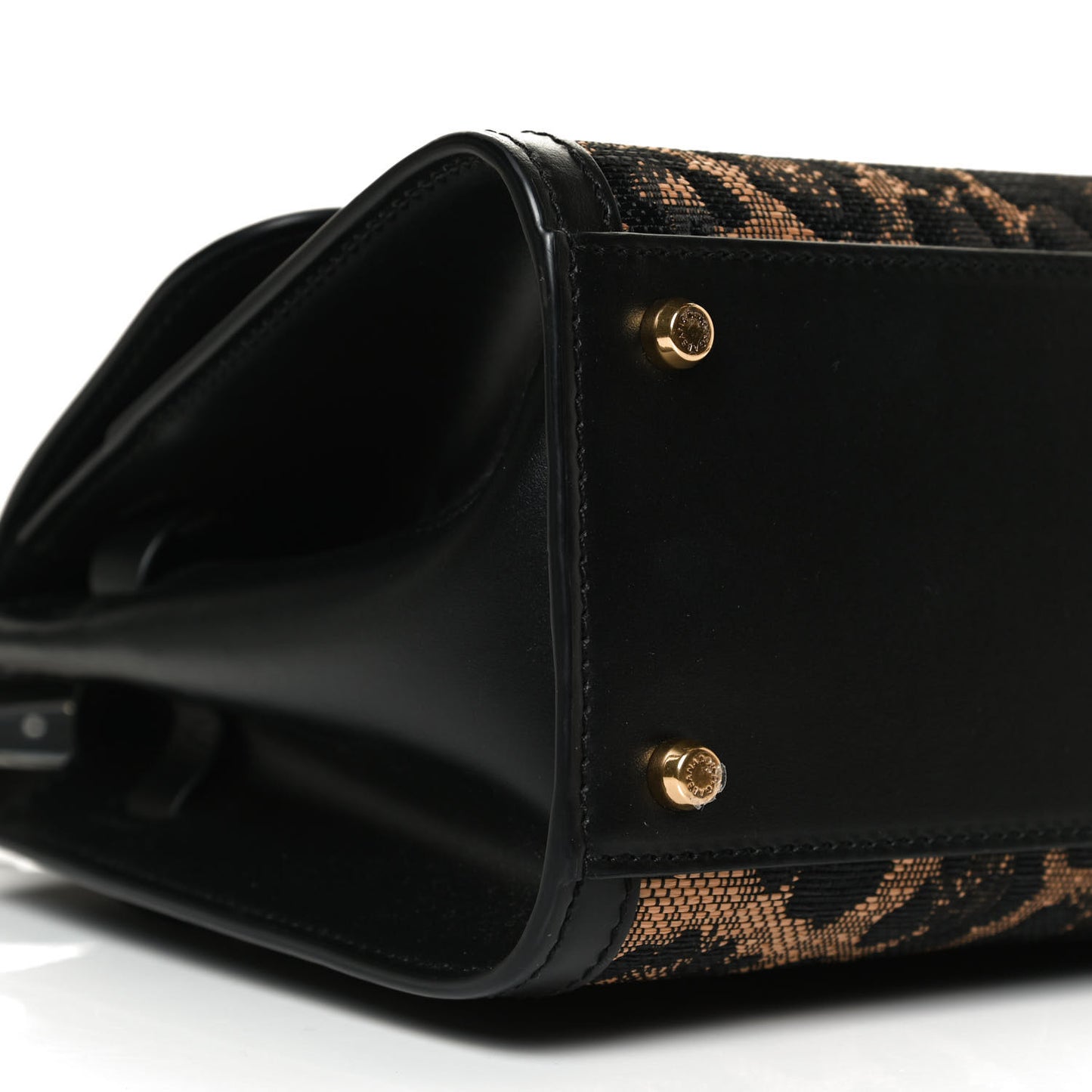 Calfskin Leopard Print Raffia Medium Sicily 58 Satchel Black Multicolor