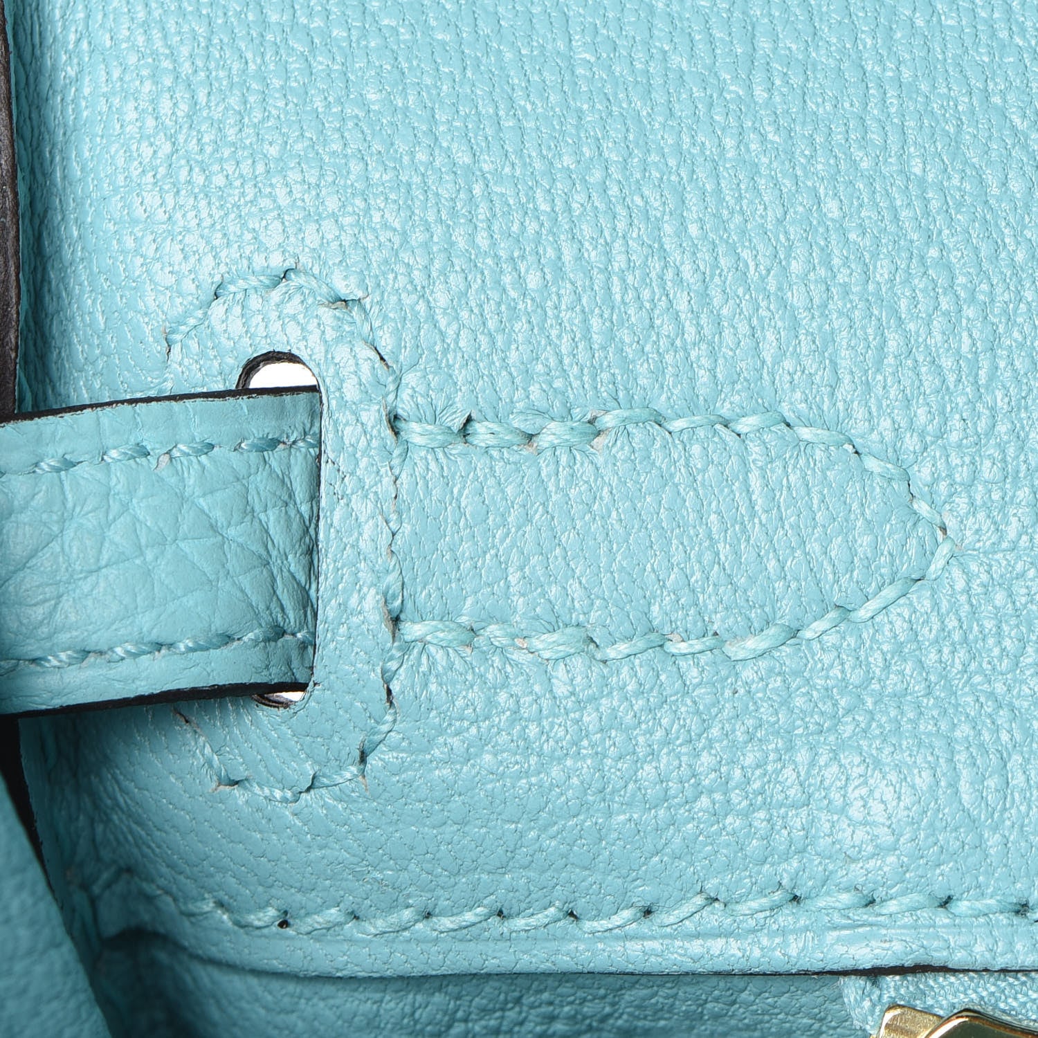 Hermes Togo Birkin 25 Bleu Atoll 26 of 33