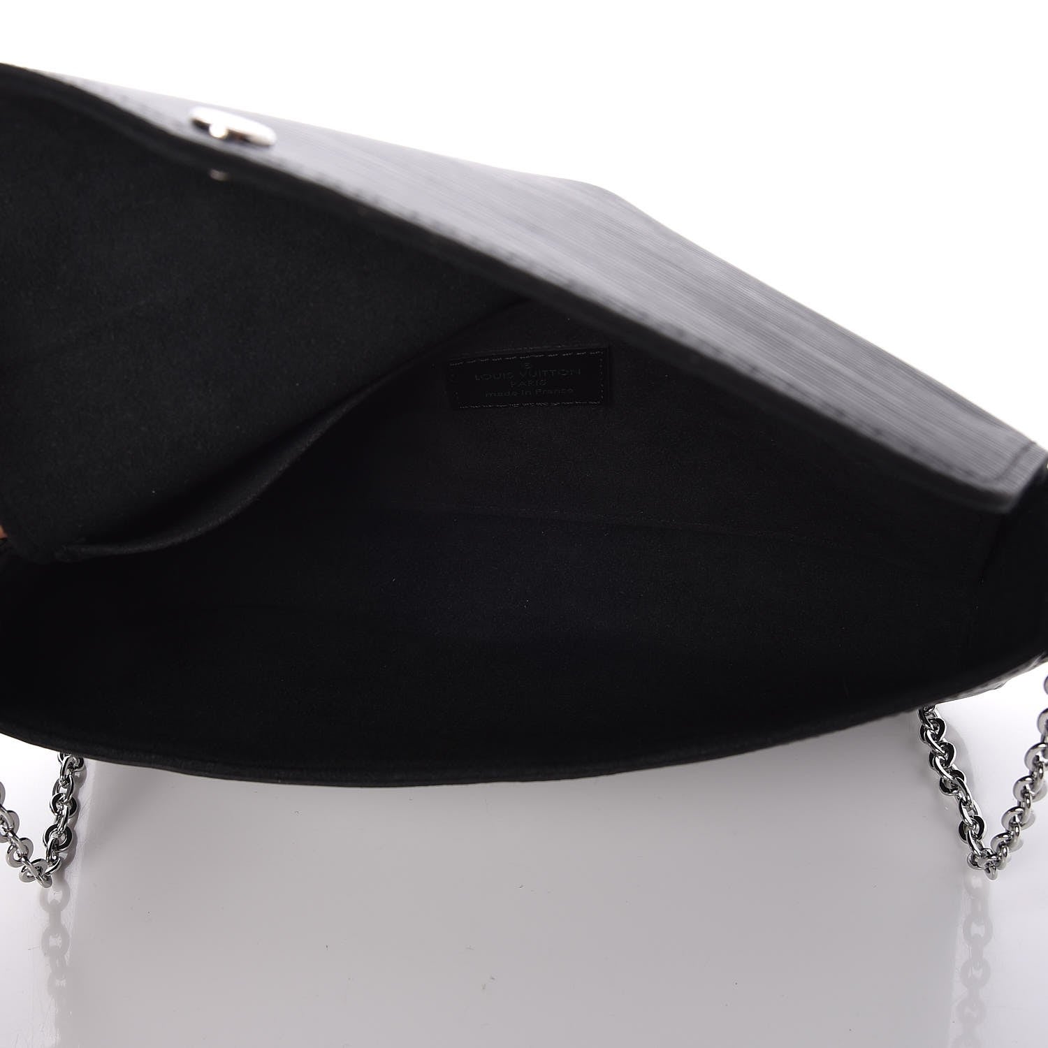 Louis Vuitton Epi Pochette Felicie Black 5 of 8