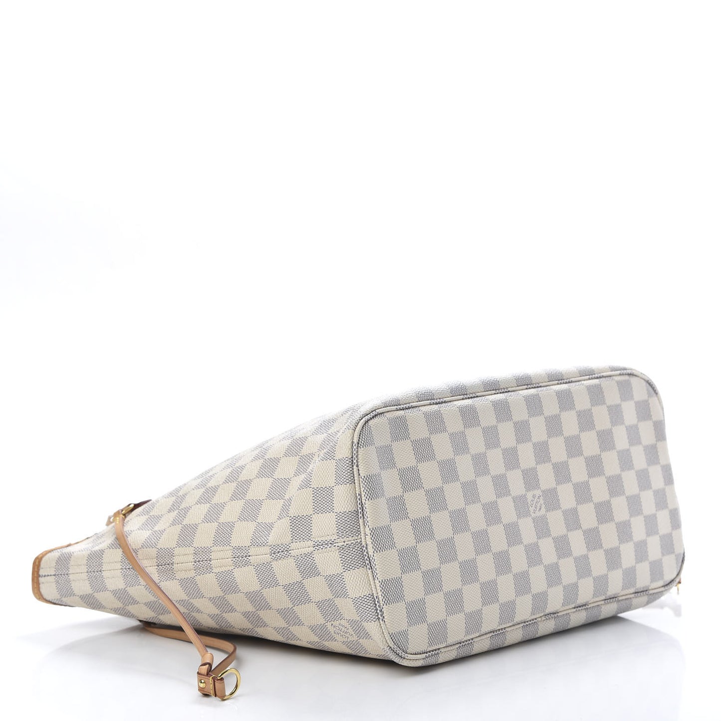 Damier Azur Neo Neverfull MM Rose Ballerine