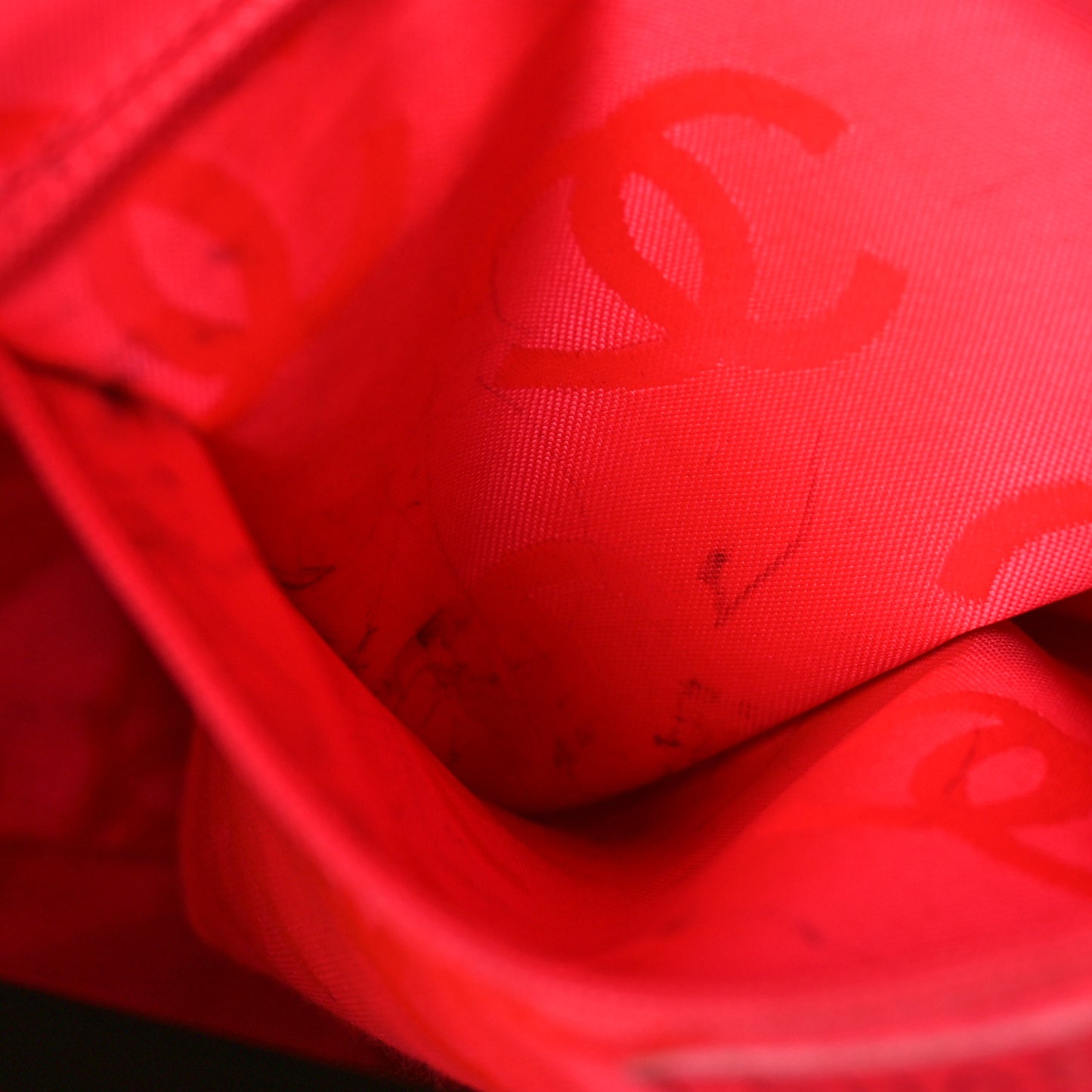 Calfskin Quilted Large Cambon Tote Black