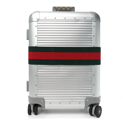 Gucci Aluminum Web Medium Porter Cabin Plus Trolley 1 of 10