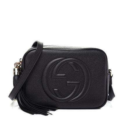 Gucci Pebbled Calfskin Small Soho Disco Bag Black 1 of 11