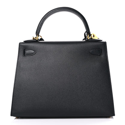 Hermes Epsom Kelly Sellier 28 Black 4 of 37