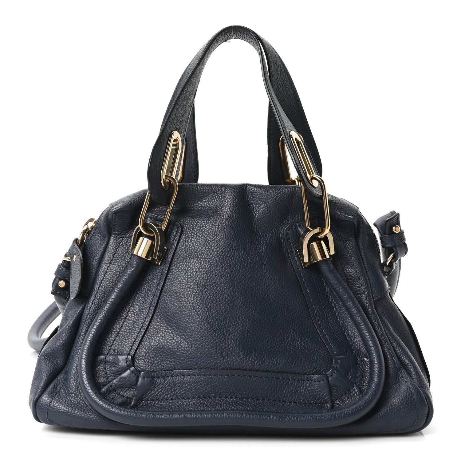 Chloe Calfskin Small Paraty Navy 1 of 10