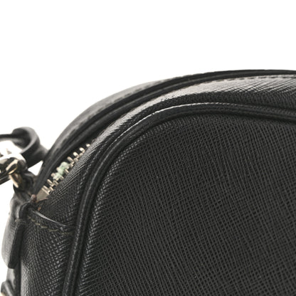Prada Saffiano Buckle Camera Bag Black 14 of 16