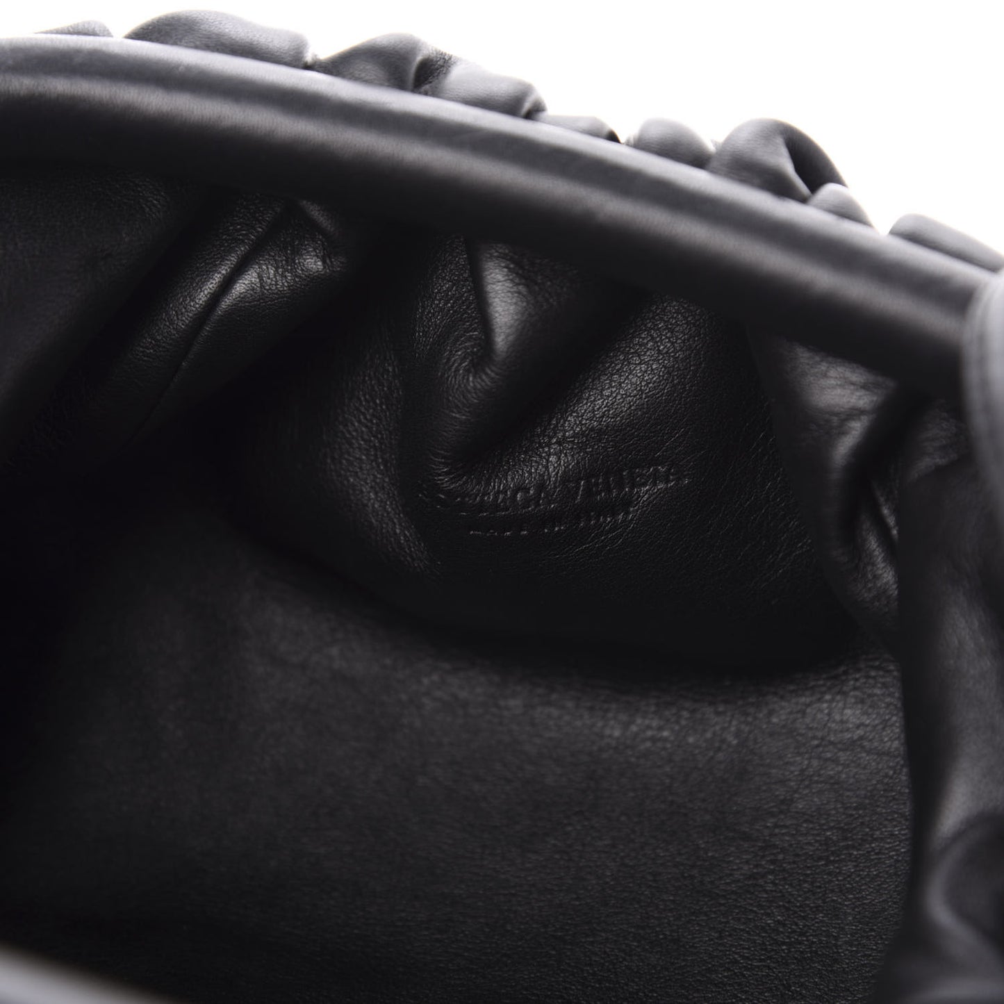 Butter Calfskin The Mini Pouch Black