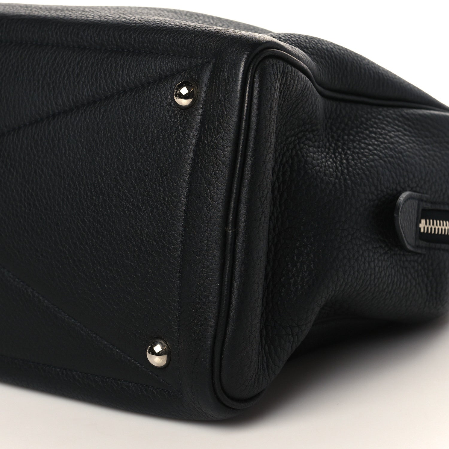 Hermes Taurillon Clemence Victoria II 35 Black 8 of 8