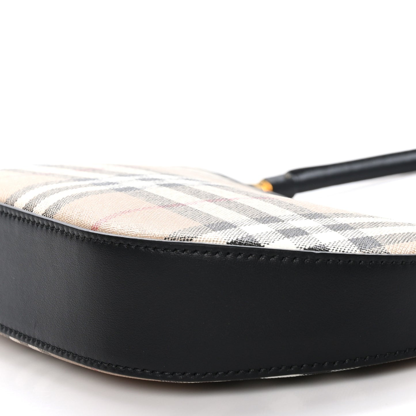 Vintage Check Calfskin Olympia Slim Pouch Archive Beige