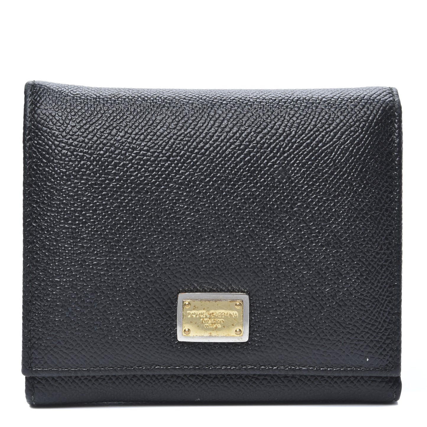 Dauphine Compact Wallet Black