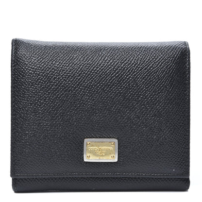 Dolce & Gabbana Dauphine Compact Wallet Black 1 of 11