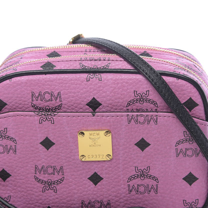 MCM Visetos Mini Camera Crossbody Bag Pink 10 of 10
