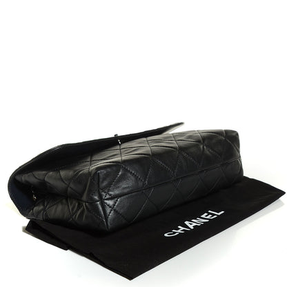 Chanel Calfskin Quilted In the Business Flap Bag Black 5 of 9