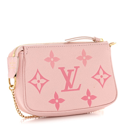 Louis Vuitton Empreinte Monogram Giant By The Pool Mini Pochette Accessories Bouton De Rose 3 of 8