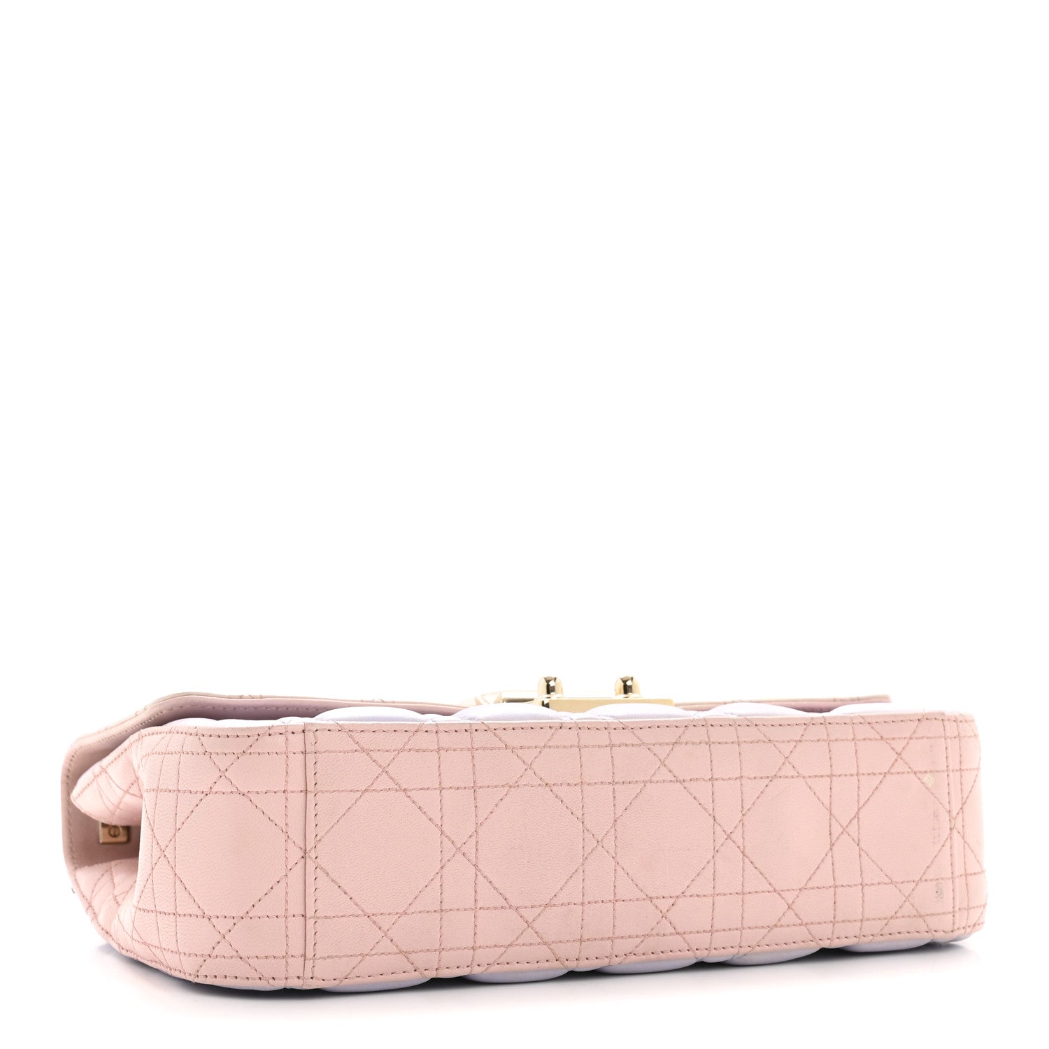 Christian Dior Lambskin Cannage Medium Miss Dior Flap Purple Beige 4 of 14