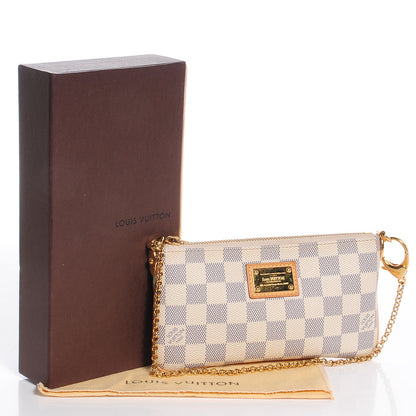 Louis Vuitton Damier Azur Pochette Milla MM 5 of 8