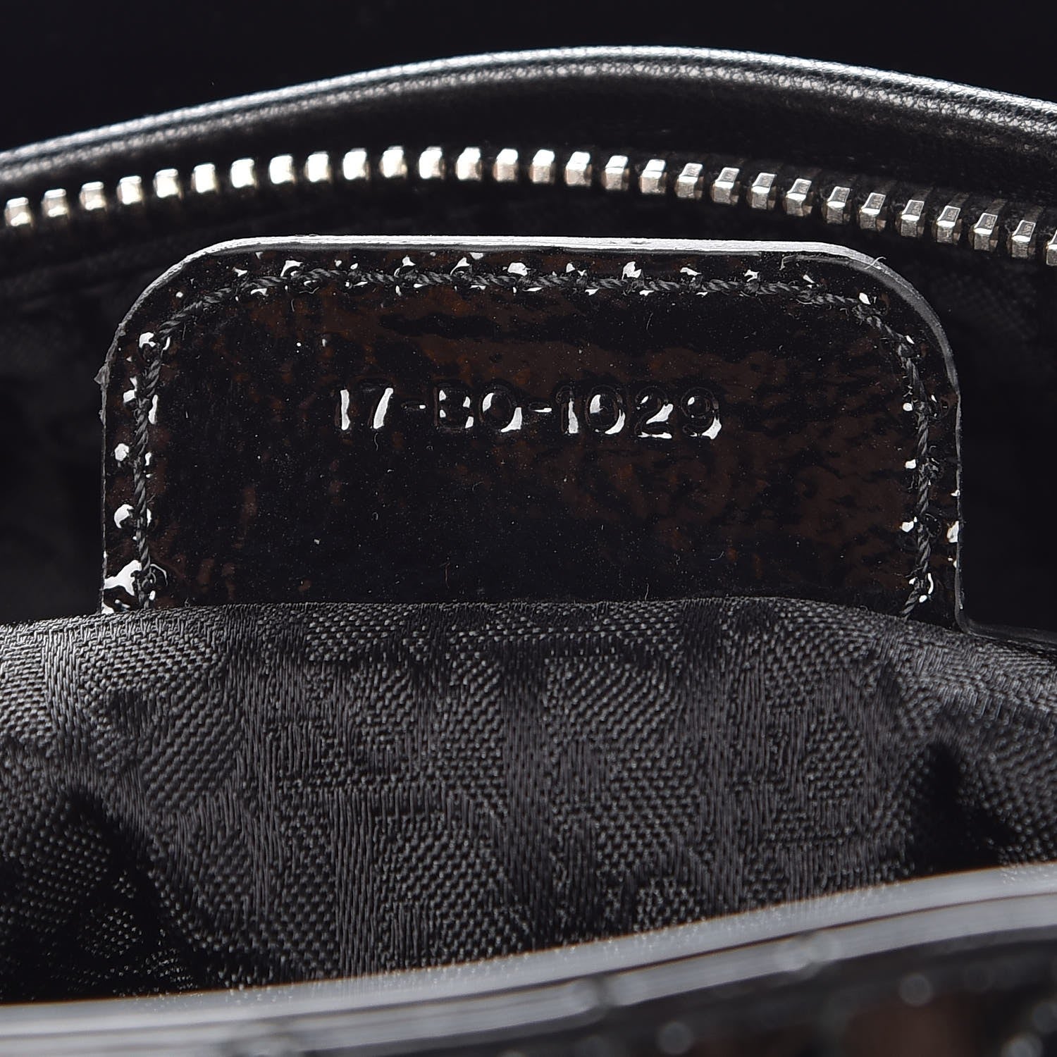 Christian Dior Patent Cannage Large Lady Dior Black 9 of 9