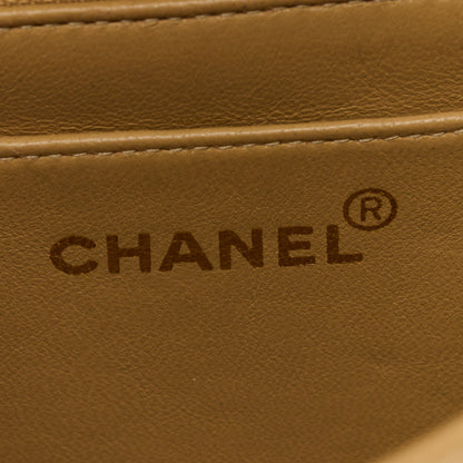 Chanel Lambskin Quilted Small Single Flap Beige 6 of 11