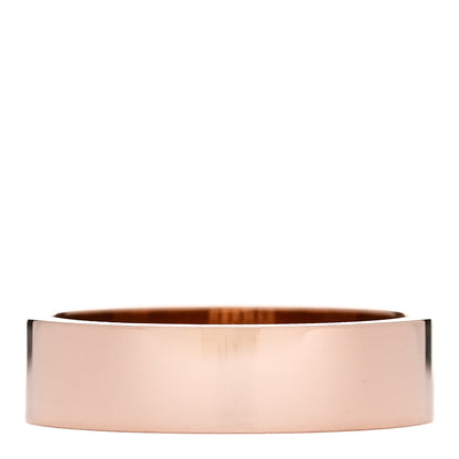 Hermes 18K Rose Gold Diamond PM Kelly Ring 53 6.5 3 of 5