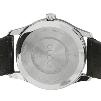 Gucci Stainless Steel Calfskin 38mm Le Marche Des Merveilles Snake Quartz Watch Black 4 of 4